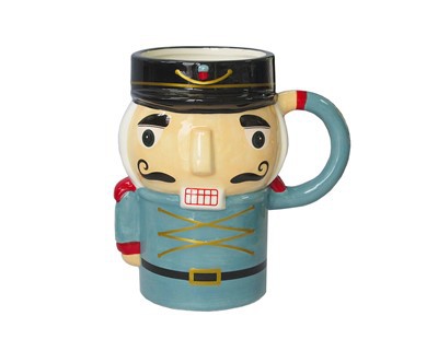 Keramična skodelica Nutcracker Soldier